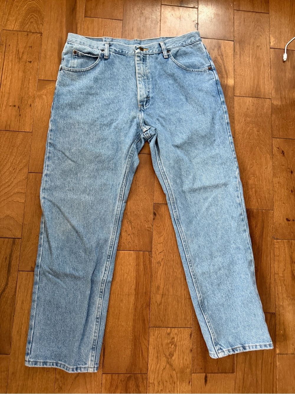 Wrangler Light Blue Relaxed Men's Jeans